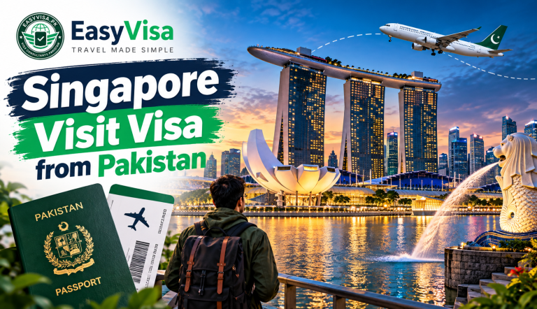 Singapore Visit Visa from Pakistan — Marina Bay cinematic Easy Visa featured