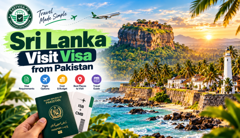 Sri Lanka Visit Visa from Pakistan 2026: Requirements, Fees, Documents & Process