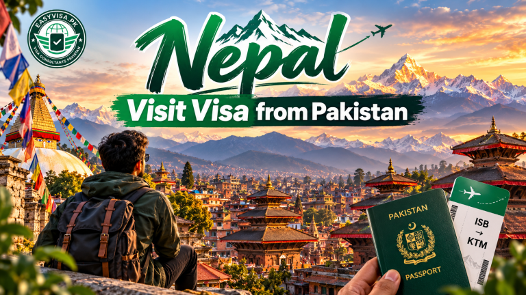 Nepal Visit Visa from Pakistan — Kathmandu Himalaya cinematic Easy Visa featured