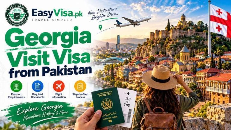 Georgia Visit Visa from Pakistan — Tbilisi skyline Easy Visa guide