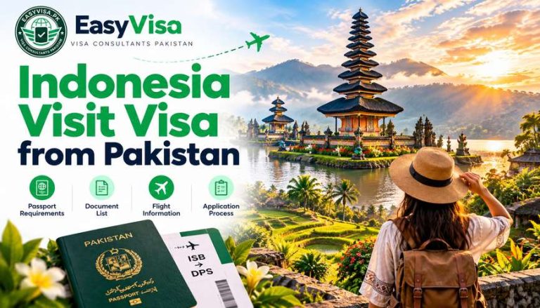 Indonesia Visit Visa from Pakistan — Bali cinematic Easy Visa featured