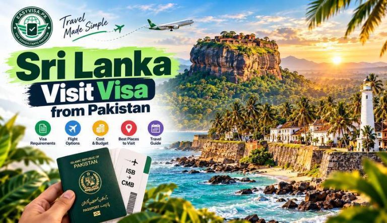 Sri Lanka Visit Visa from Pakistan 2026: Requirements, Fees, Documents & Process